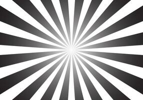 Sun-ray black gradient vector for background design.