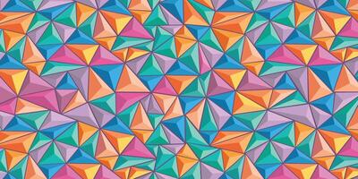 Triangular pattern shapes vector illustration for background design.