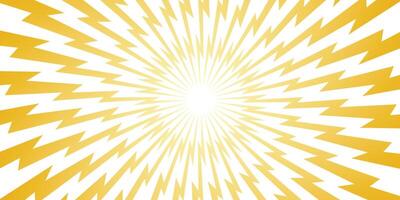 Sun-burst zigzag vector illustration for background design.