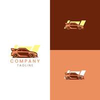 Car Speed Modern Logo Business vector