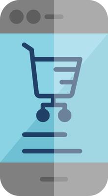 Online Phone Marketing Vector Icon