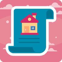 House Document Vector Icon