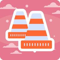 Traffic Cone Vector Icon