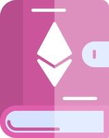 Ethereum Book Vector Icon