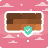 Firewall Vector Icon