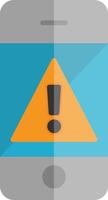 Mobile Alert Vector Icon