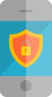 Mobile Security Vector Icon