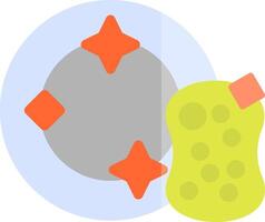 Dish Sponge Vector Icon