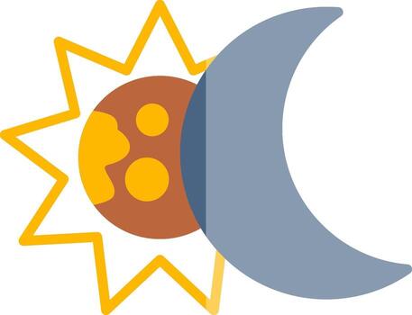 Eclipse Vector Icon