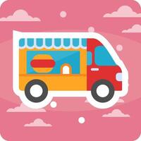 Food Truck Vector Icon