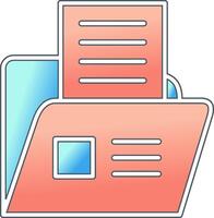 File Folder Vector Icon