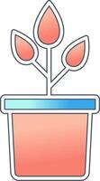 Plant Pot Vector Icon