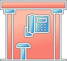 Telephone Box Vector Icon