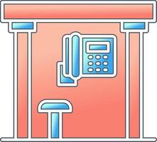 Telephone Box Vector Icon