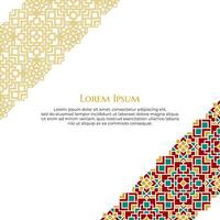 Diagonal Eastern Pattern Design for Islamic and Culture Theme vector