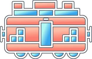 Train Cargo Vector Icon