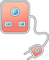 Plug And Socket Vector Icon