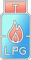 Gas Cylinder Vector Icon