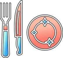 Dinning Vector Icon