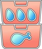 Food Containers Vector Icon