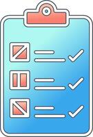 Checklist Vector Icon