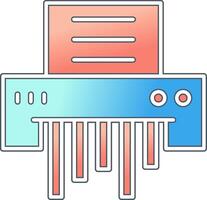 Paper Shredder Vector Icon