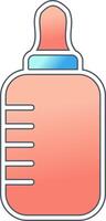 Baby Bottle Vector Icon