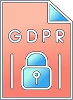 GDPR Vector Icon