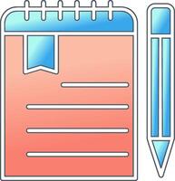 Note Book Vector Icon