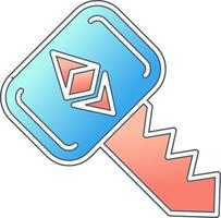 Ethereum Key Vector Icon