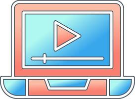 Video Ad Vector Icon