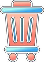 Trash Bin Vector Icon