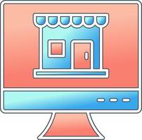 Online Shop Vector Icon