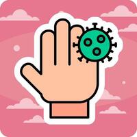 Dirty Hands Vector Icon