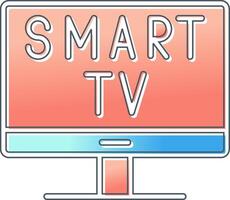 Smart Tv Vector Icon