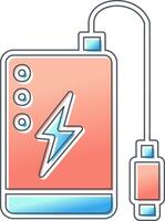 Power Bank Vector Icon