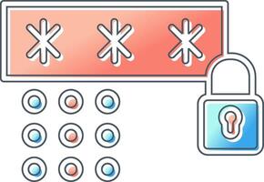 Passcode Vector Icon