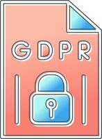 GDPR Vector Icon