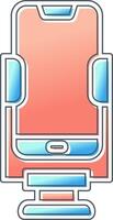 Smartphone Stand Vector Icon