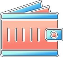 Cash Wallet Vector Icon