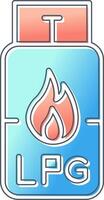 Gas Cylinder Vector Icon