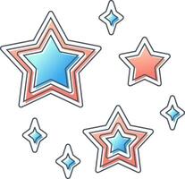 Stars Vector Icon