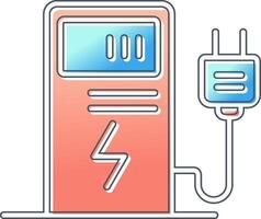 Electric Charge Vector Icon