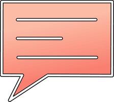 Message Vector Icon