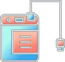 External Hard Drive Vector Icon