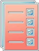 Check list Vector Icon