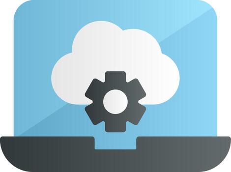 Cloud Computing Vector Icon