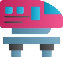 Monorail Vector Icon