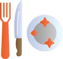 Dinning Vector Icon