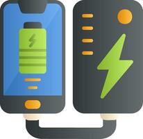 Portable Battery Vector Icon